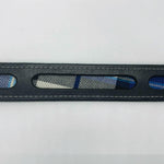 Load image into Gallery viewer, Black Leather Belt Doune Design