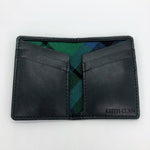 Load image into Gallery viewer, Black Leather Wallet Glencoe Design
