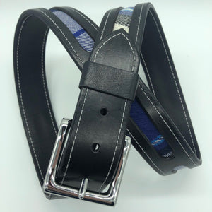 Black Leather Belt Doune Design