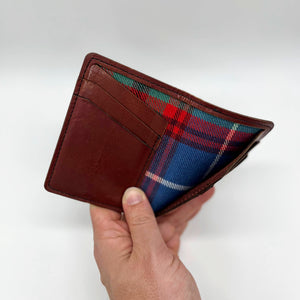 Red Leather Wallet Glencoe Design