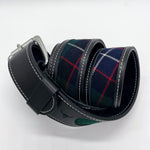 Load image into Gallery viewer, Black Leather Belt Lothian Design
